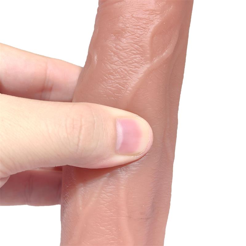 CENTAURO TIBERIO VIBRADOR REALISTA TURBO AGITANDO COM IMPULSO, ROTAÇÃO 360º E CONTROLE REMOTO SILICONE LÍQUIDO