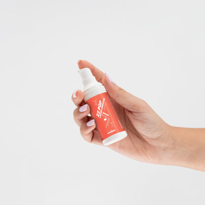 VIBRADOR LÍQUIDO ZZ POP COM AROMA PÊSSEGO 30ML