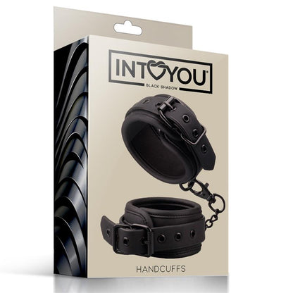 ALGEMAS DE COURO VEGANO INTOYOU BLACK SHADOW