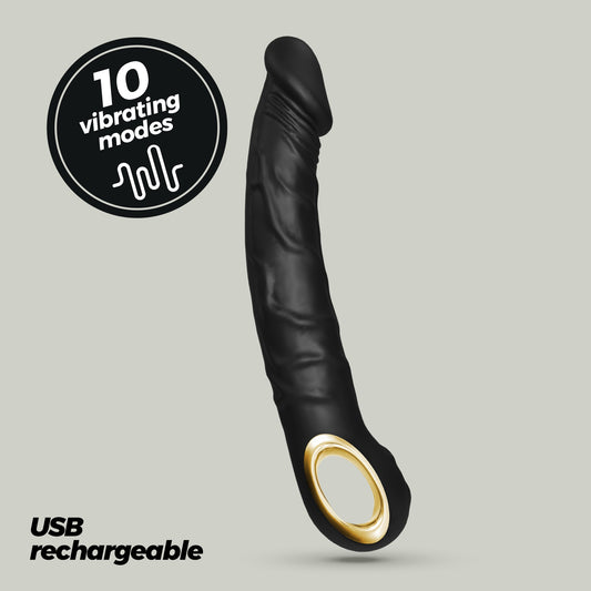 MAGNUS VIBRADOR REALISTA PRETO