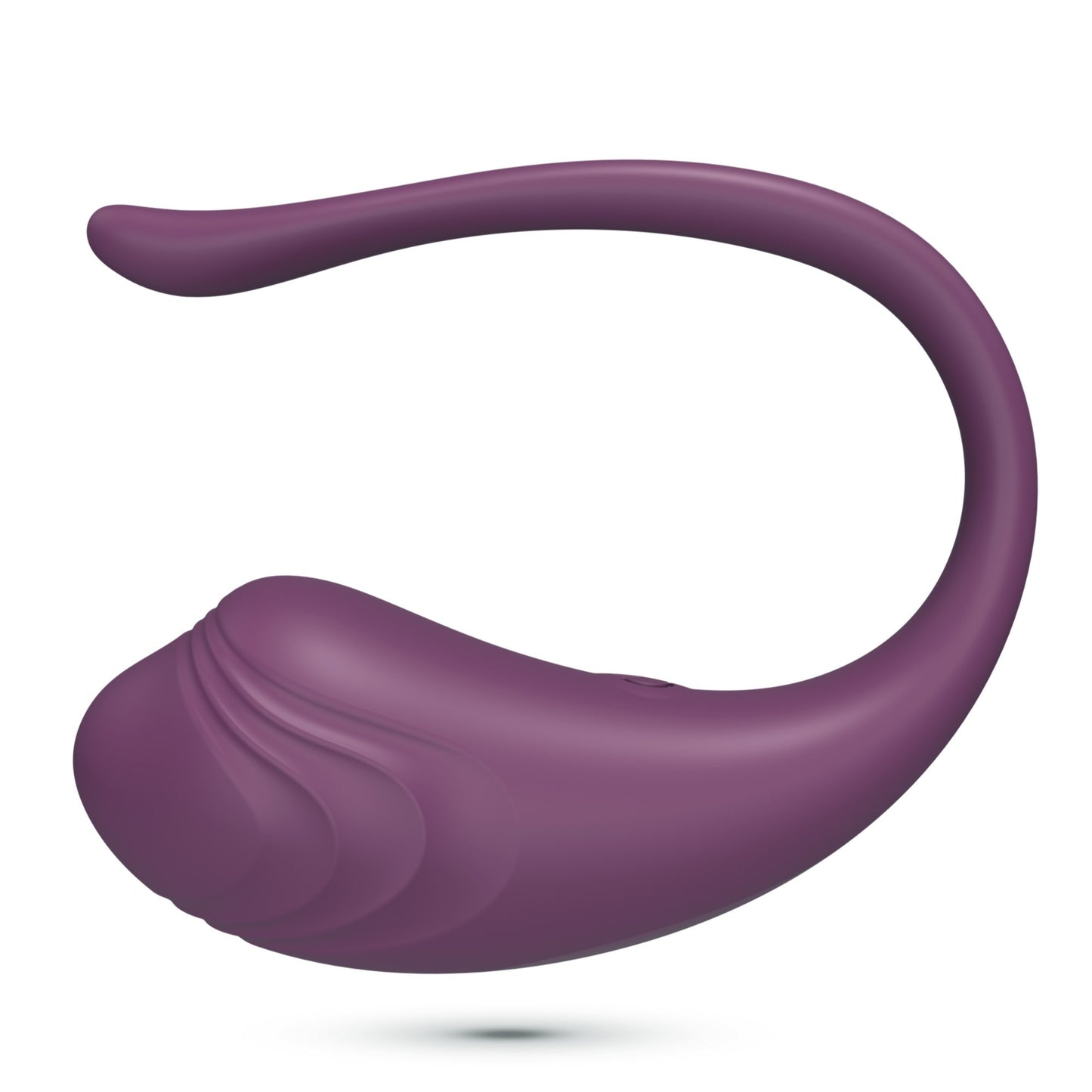OVO VIBRATÓRIO RECARREGÁVEL COM COMANDO TAMAGO ROXO