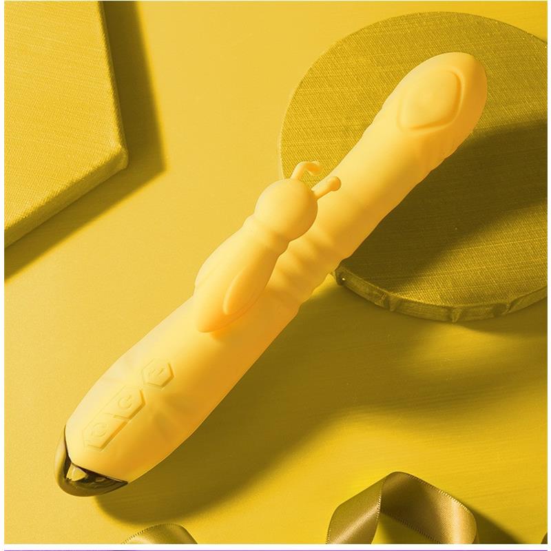 VIBRADOR ENGILY ROSS HONEYBEE COM IMPULSO E PULSAÇÃO