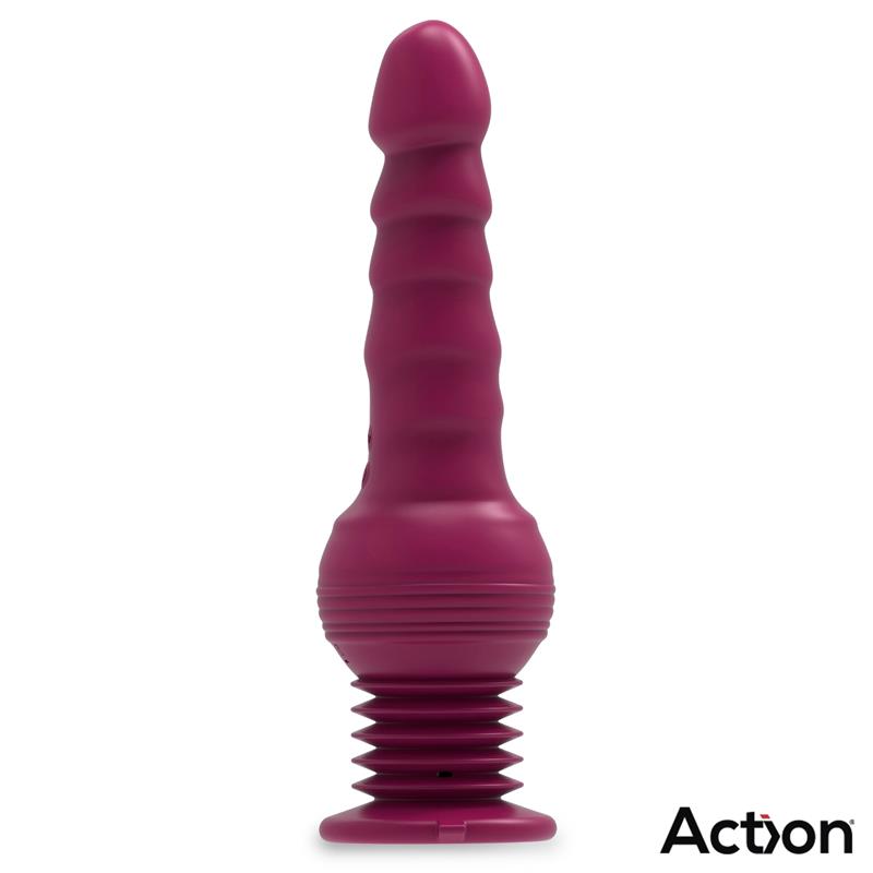 VIBRADOR ACTION ROCKET COM IMPULSO ULTRA JET THRUSTER COM PODEROSA VENTOSA
