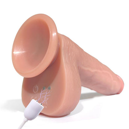 CENTAURO TIBERIO VIBRADOR REALISTA TURBO AGITANDO COM IMPULSO, ROTAÇÃO 360º E CONTROLE REMOTO SILICONE LÍQUIDO