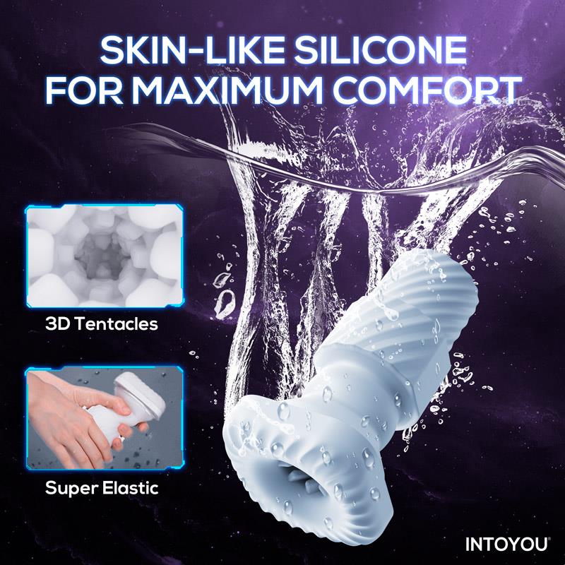 FUNÇÃO PARA CIMA E PARA BAIXO DO MASTURBADOR INTELIGENTE INTOYOU ELON, CALOR, VIBRAÇÃO E SUPORTE MÓVEL