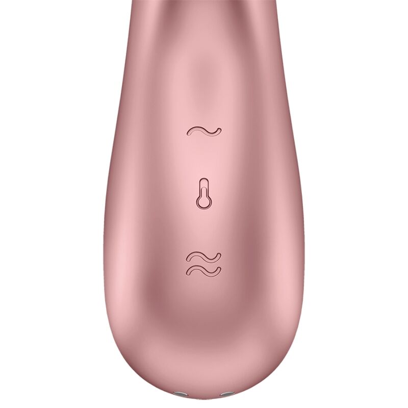 SATISFYER HOT LOVER VIBRATOR ROSE-BEIGE