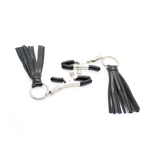 OHMAMA FETISH PU TASSEL GRAMPO DE BICO