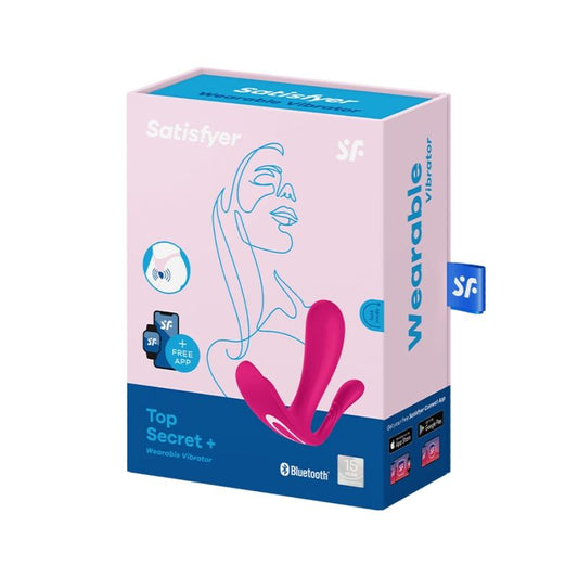 SATISFYER TOP SECRET PLUS VIBRATOR PINK