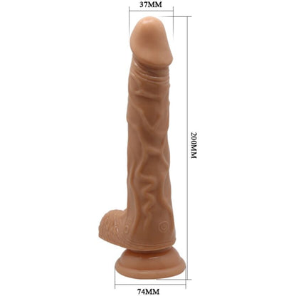 VIBRADOR BAILE BODACH COM IMPULSO E ROTAÇÃO USB