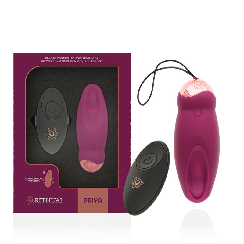 RITHUAL PRIYA REMOTE CONTROLLED EGG G-SPOT + VIBRATION