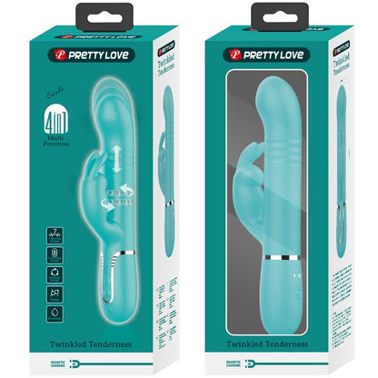 BONITO AMOR - VIBRADOR COALE COALE COM PÉROLAS VERDES ÁGUA