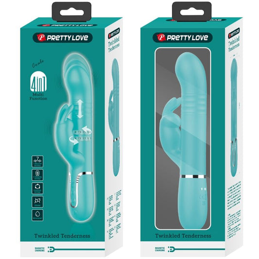 BONITO AMOR - VIBRADOR COALE COALE COM PÉROLAS VERDES ÁGUA