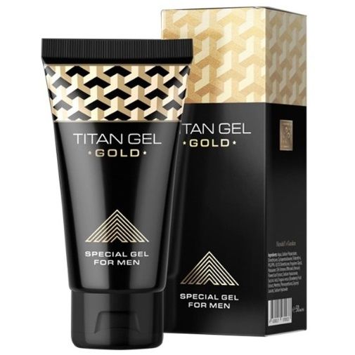 AUMENTO DO PÊNIS TITAN GEL OURO 50ML