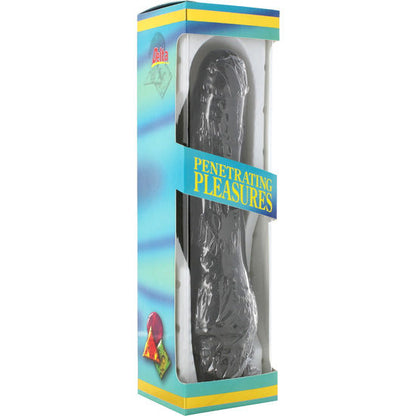 VIBRADOR VINIL P-SHAPE PRETO