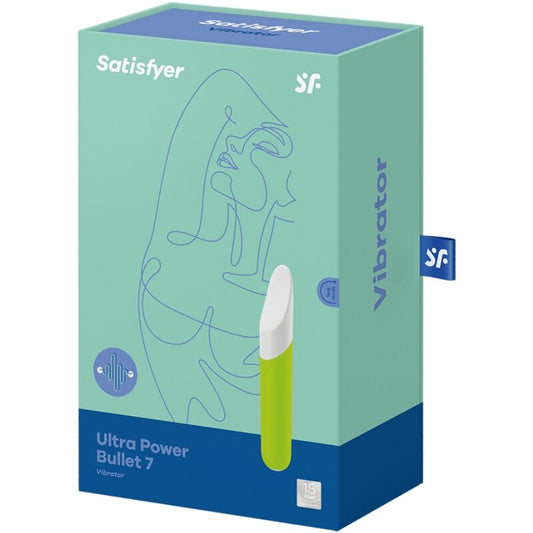 SATISFYER ULTRA POWER BULLET 7 - VERDE