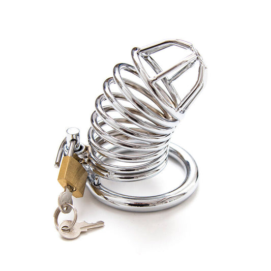 GAIOLA FETICHE DE METAL CHASTITY OHMAMA TAMANHO S