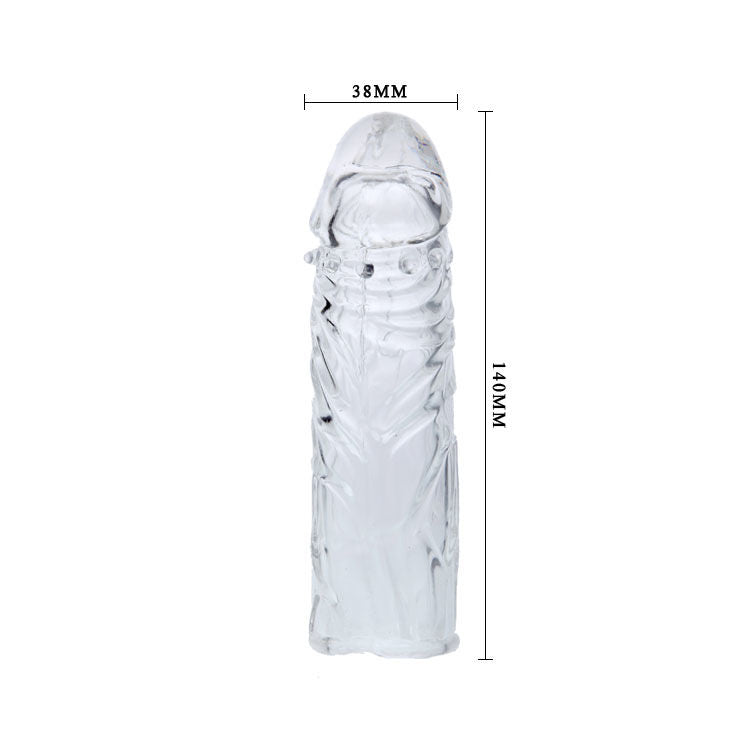 SLEEVE CLEAR REALISTIC 13 CM