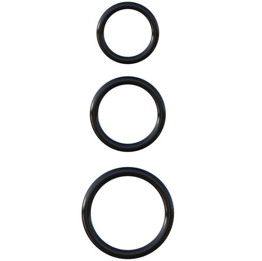 CONJUNTO DE ESTAMINA DE 3 ANEL DE SILICONE FANTASY C-RINGZ