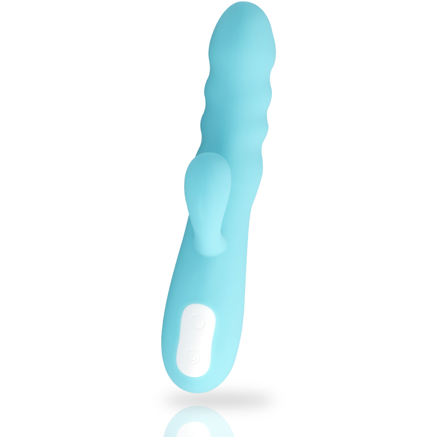 VIBRADOR GIRATÓRIO MIA EIFFEL TURQUOISE BLUE